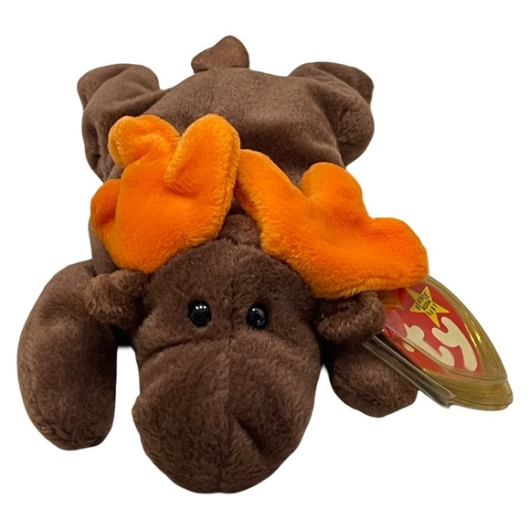 TY Beanie Baby Chocolate the Moose 1993 New With Tags! - Picture 1 of 8